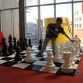 Stata Center - Thomas and the chess set