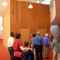 Stata Center Pub in the Faculty Dining Room, built from materials from Building 20